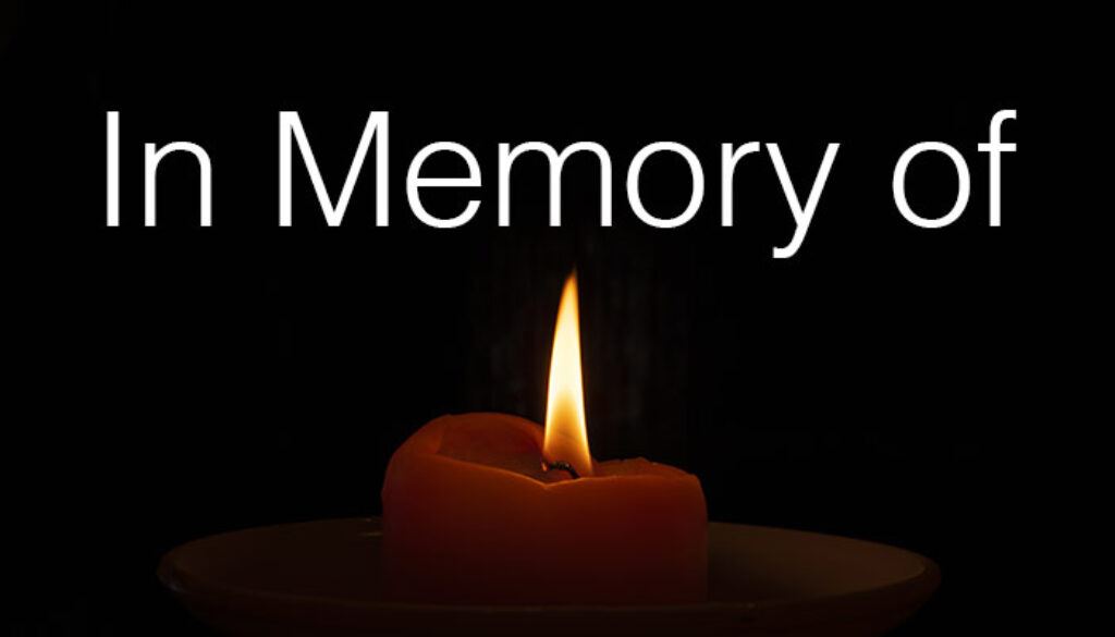 in memory of-image